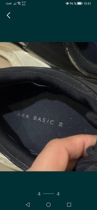 Кроссовки Zara привезены из Италии