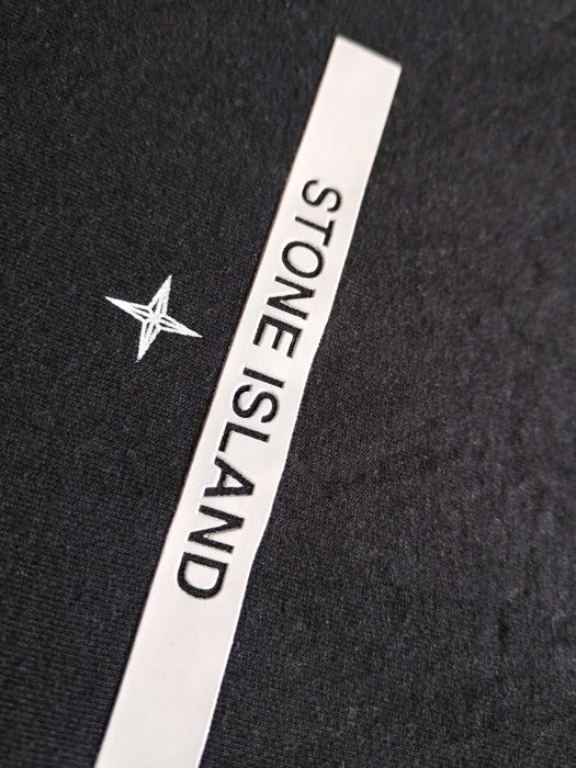 Stone Island Graphic Logo Branded  T Shirt 100% Памук Размер М