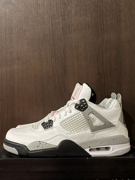 Air Jordan 4 Retro “White Cement” - 39,40,41,42,43,44,45,46