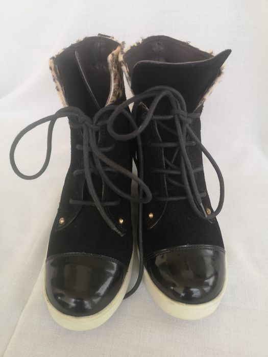 Обувки естествен велур, номер 39