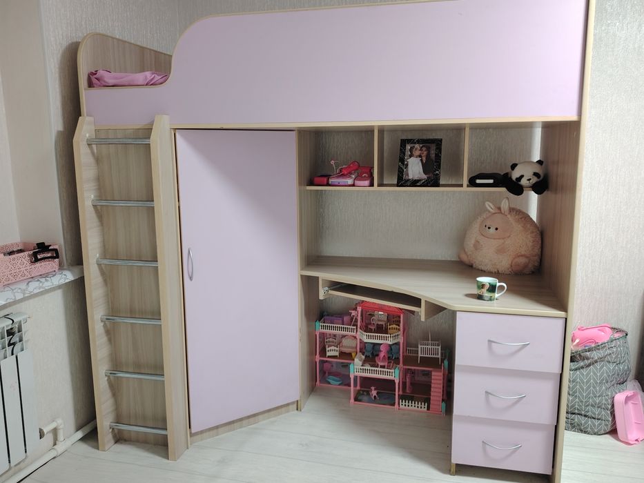 Кровать детская чердак