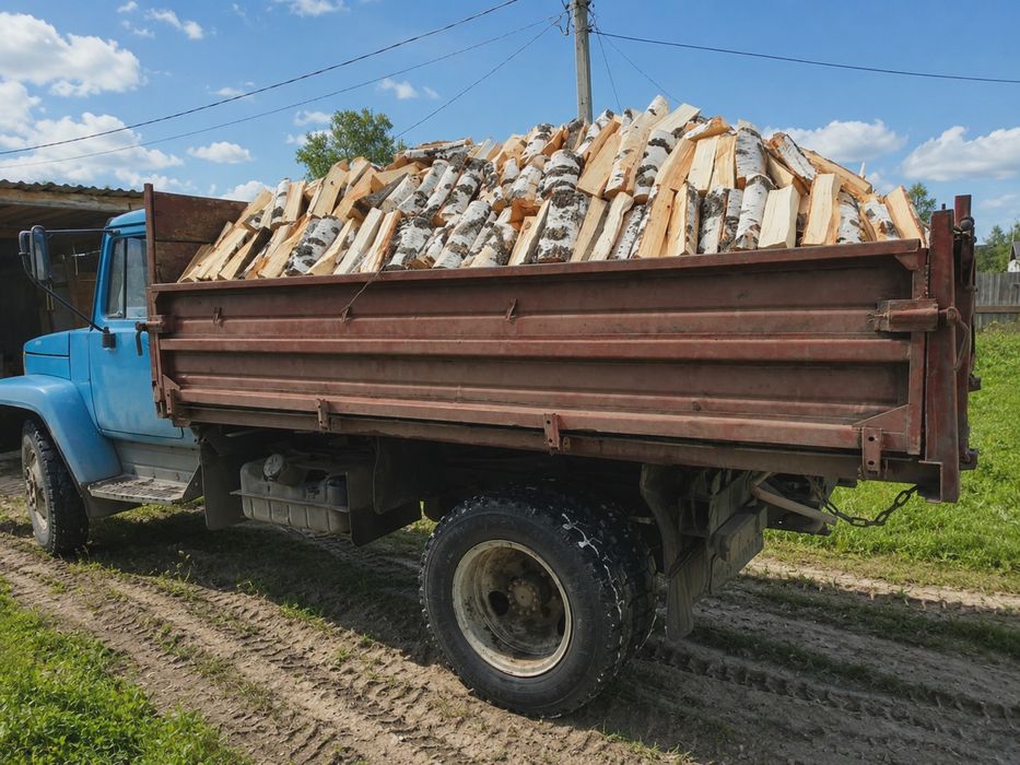 Дрова, колотые, швырок