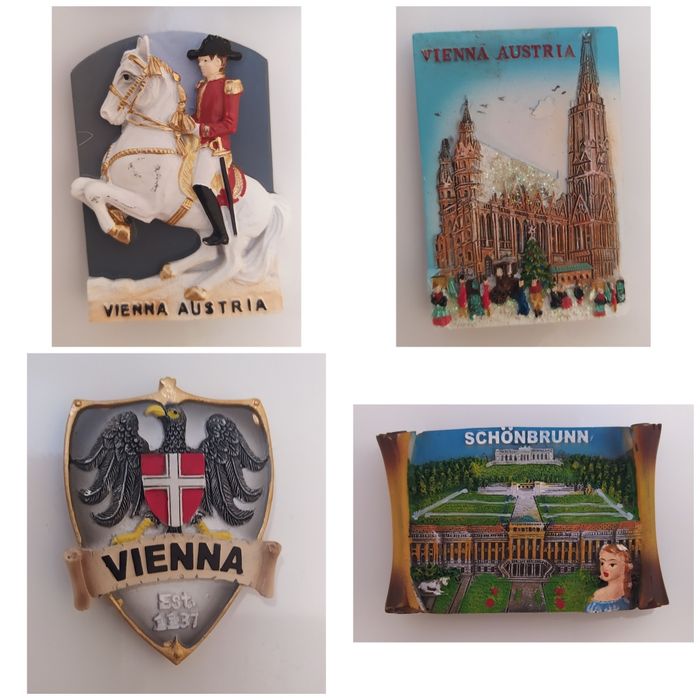 Magneti frigider Viena, Austria. Bratislava, Slovacia.