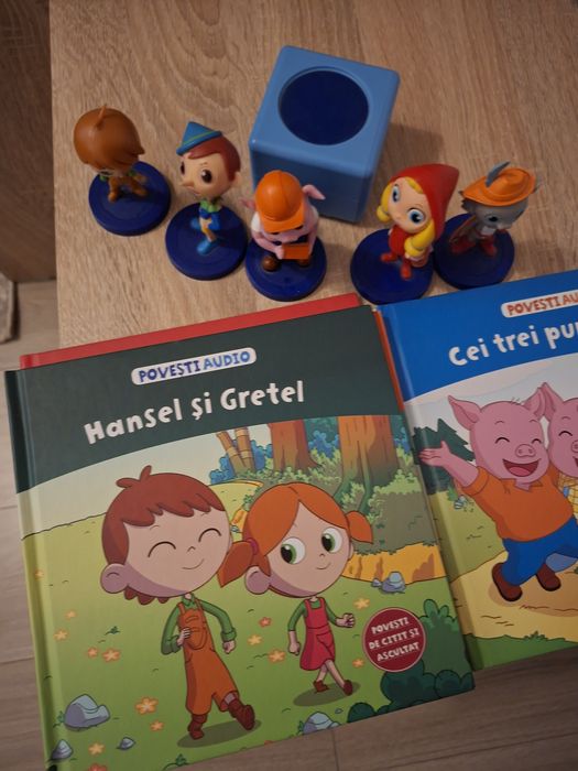 Boxa audio povesti Libertatea +5 figurine si carti