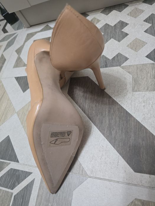 Обувки Зара от естествена кожа