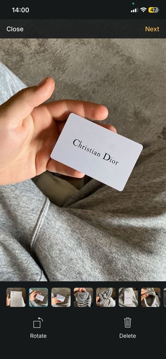 Dior B30 Mesh Grey