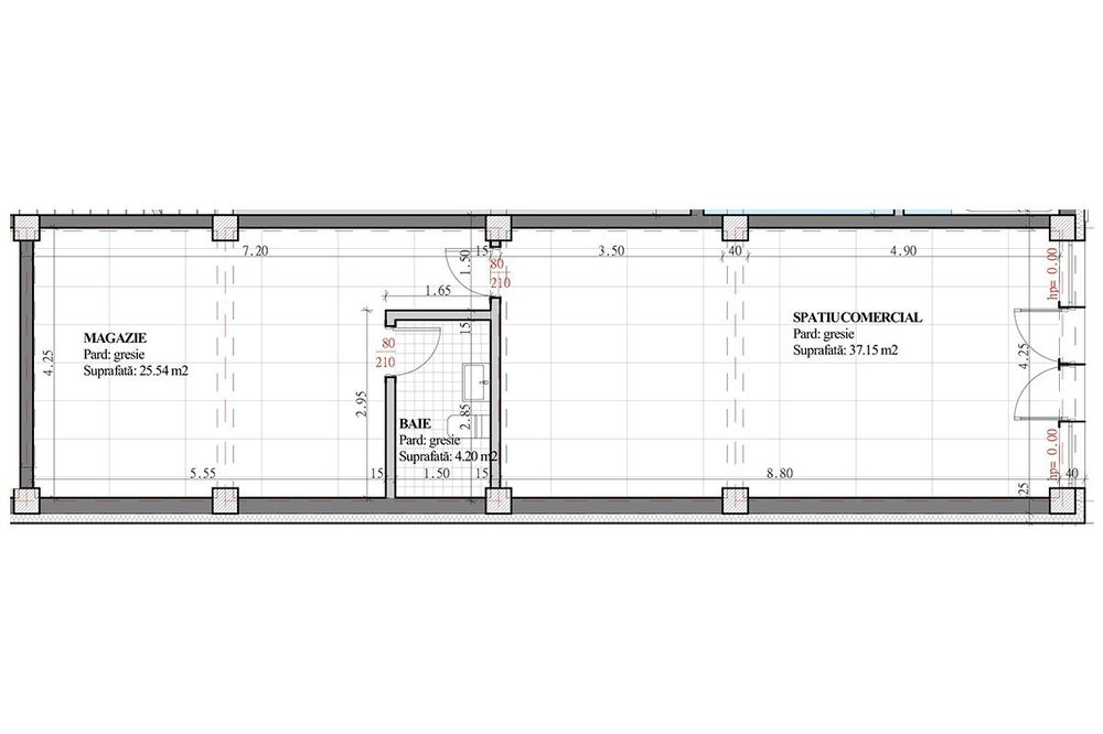 ASTORIA RESIDENCE Spatiu comercial 66 mp  Lunca Cetatuii TAXE 0 NOTAR