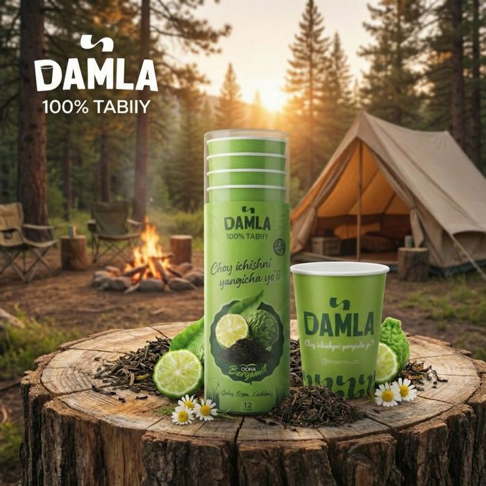 "DAMLA" choyli stakani.