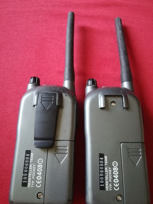 Walkie Talkie Pockey 9 V