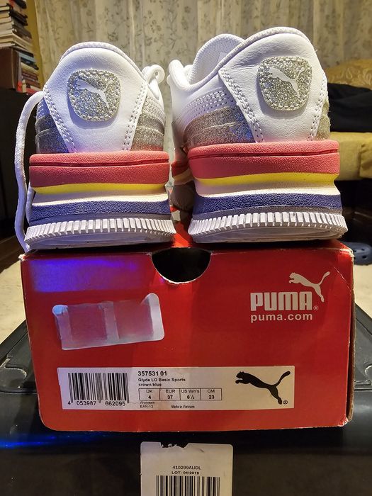 Pantofi sport Puma Glyde LO Basic Sports, crown blue, mar 37