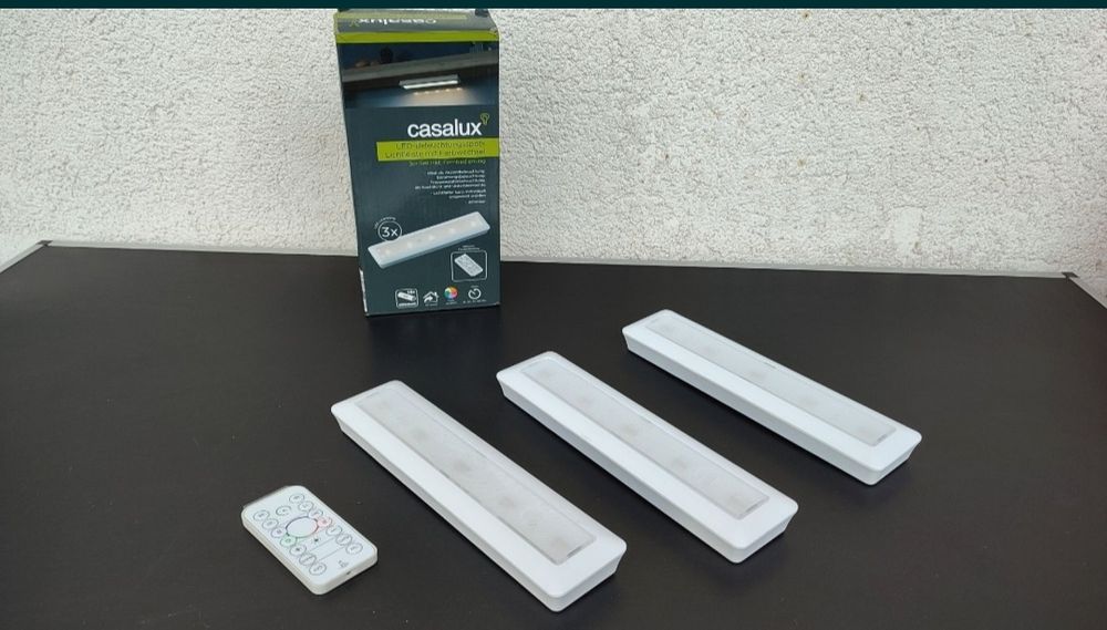 corp lumina led rgbw casalux dulap raft scari telecomanda decor lumini