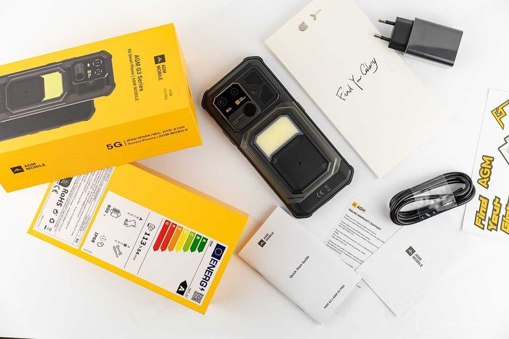 AGM G3 Pro Thermal 5G 24GB RAM 512GB ROM с IP68/IP69K защита