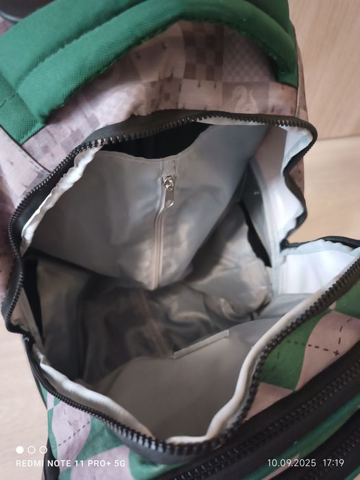 Официална раница с количка Хари Потър Слидерин | отлично състояние