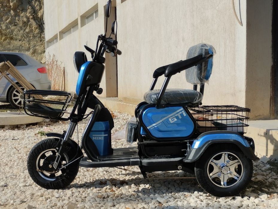 На Изплащане БЕЗ Оскъпяване Електрическа Триколка 2000 Watts