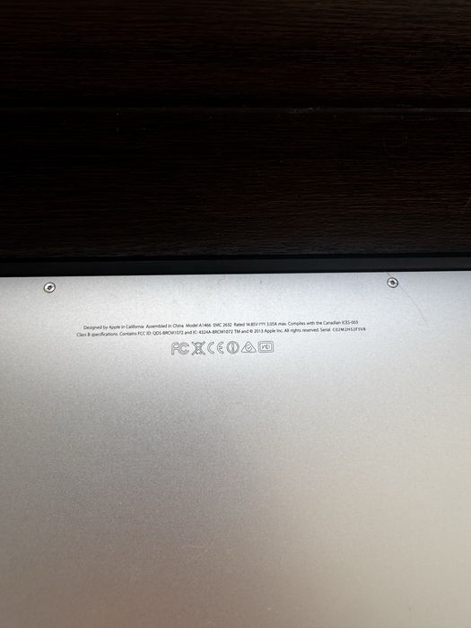 Macbook Air 13 mid 2013