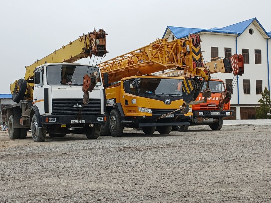 Avtokran xizmati 16-50 tonn