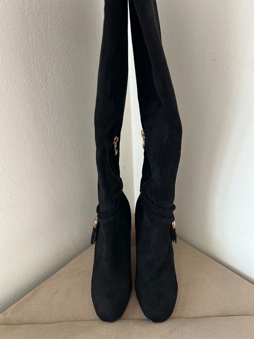 Ботуши от естествен велур - номер 37