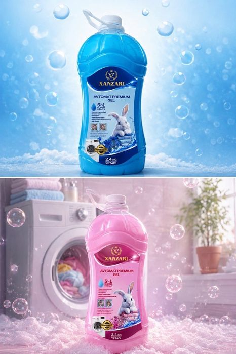 Kir yuvish uchun gel Premiumi sifat