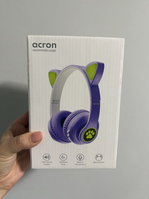 Детские наушники новые