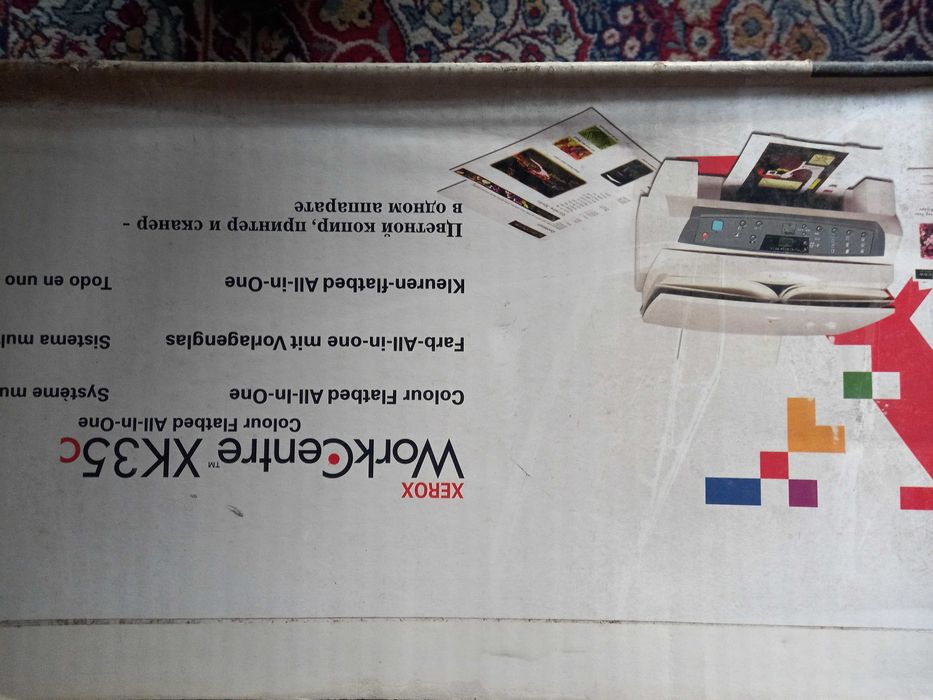 Цветен принтер със скенер  Xerox  Work Centre XK35