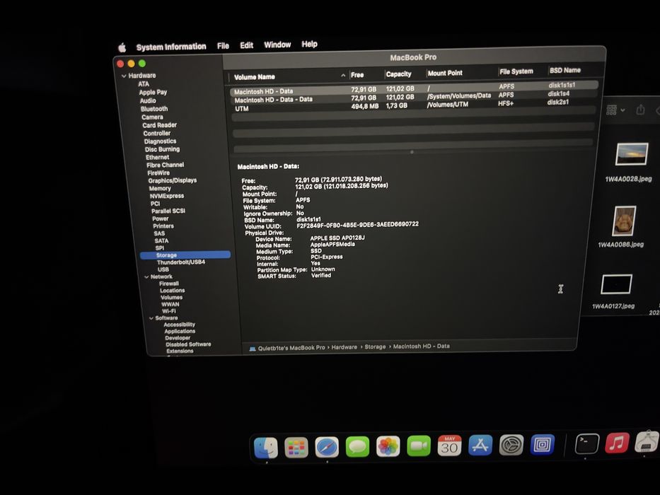 Vand macbook pro 2017