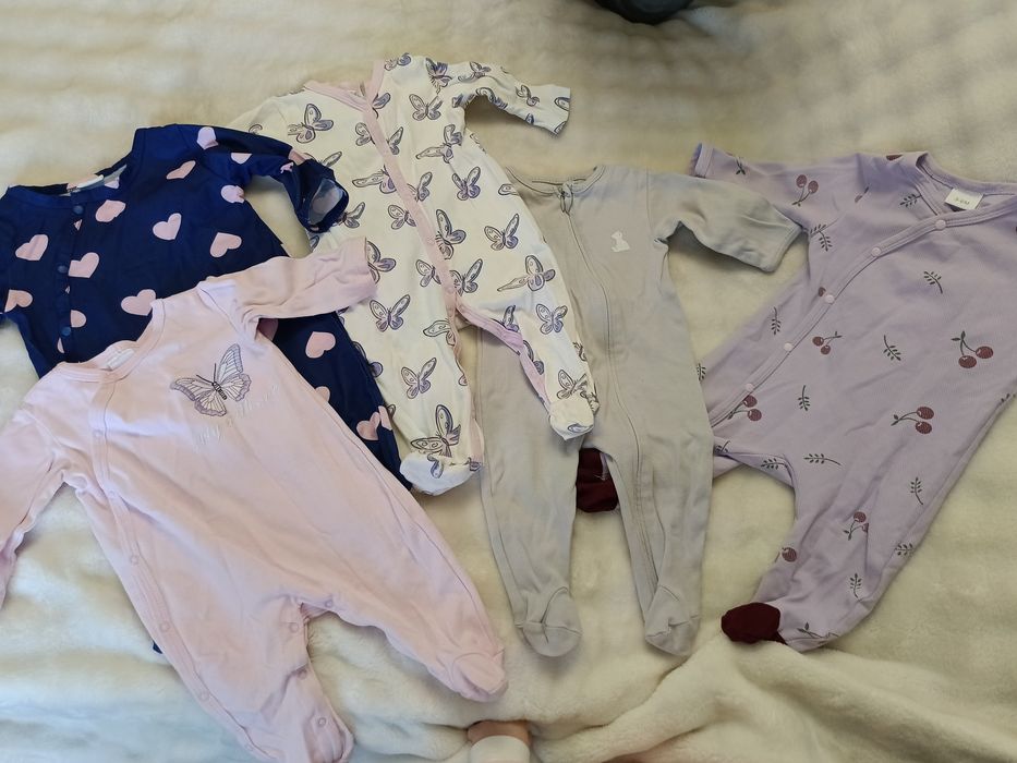 5 слипов / комбинезон на рост 62