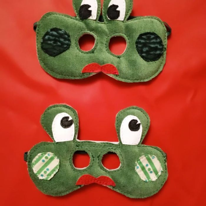 Маска "Лягушка" для детей