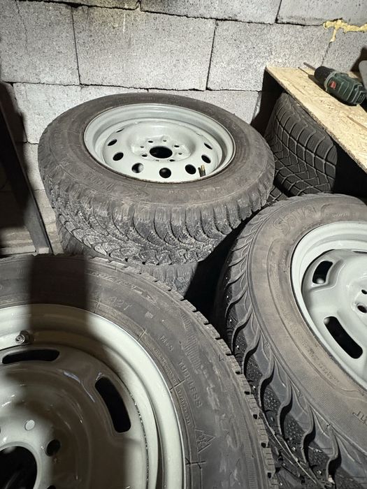 Шины с дисками. Комплект. На Ваз Лада.
