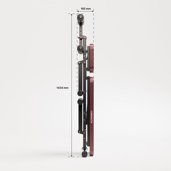 Bancă bodybuilding 500 pliabilă, cu - produs resigilat Decathlon