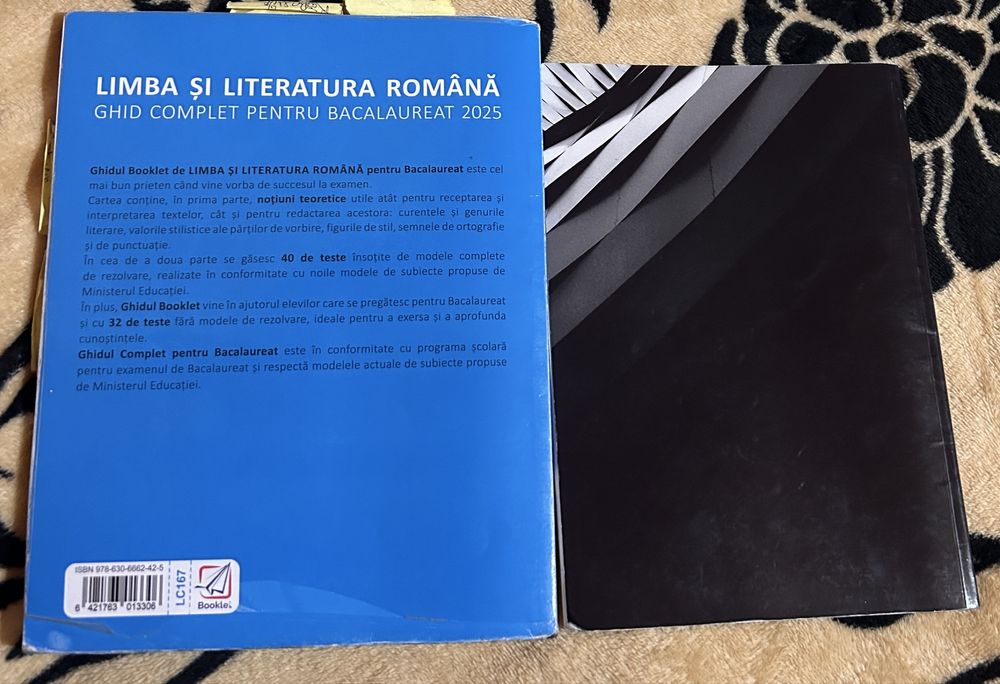 Pachet Română BAC 2026 – 72 teste cu modele + carte de învățat
