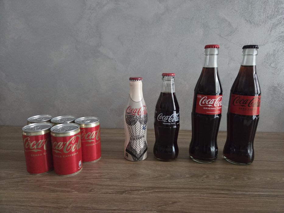 Sticle/doze Coca-Cola (Germania, Italia, Franta, Dubai) de colectie