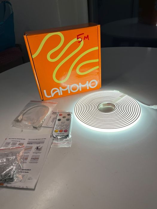 Banda Led Neon 5m lamomo premium waterproof