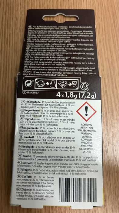 Tablete pastile curatare espressor Melitta Perfect Clean