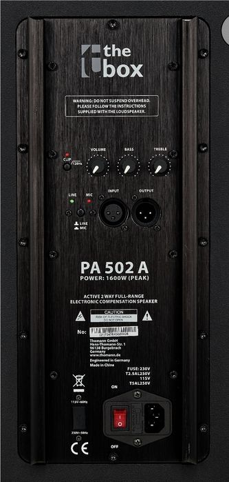 Vand boxă activă the box pa502a