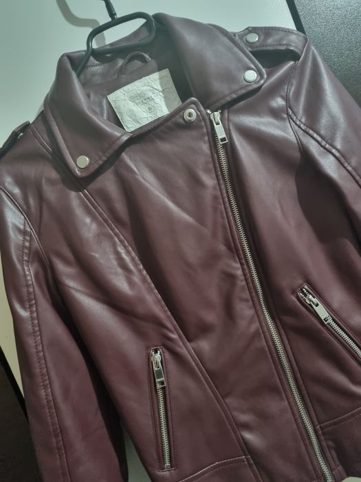 Дамско кожено яке Cropp