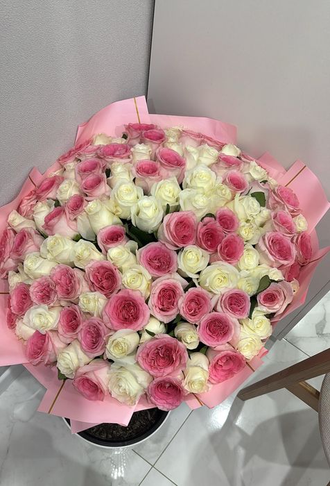 Букет роз 101 шт