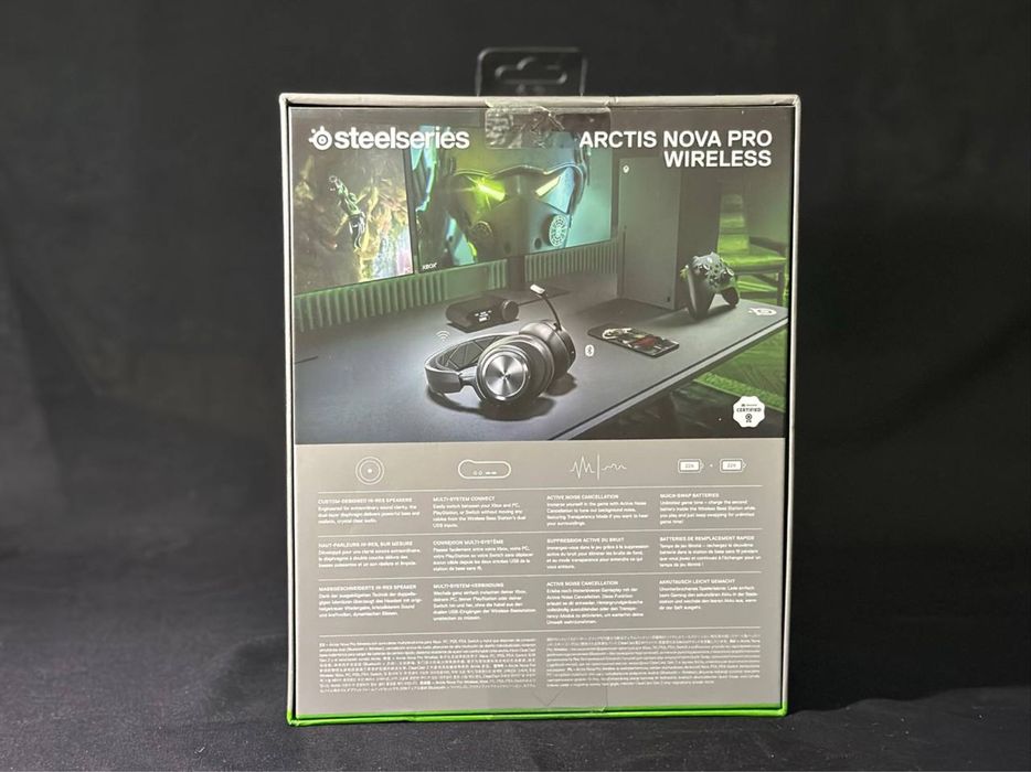 Steelseries Arctis Nova Pro Wireless. Black new