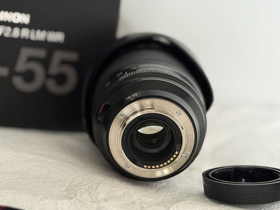 obiectiv fujifilm  16-55 f2.8, xmount  +filtru uv, impecabil