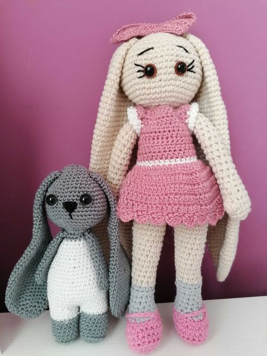 Играчки - плетени на една кука