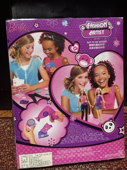 Barbie Totally Stylin Tattoos