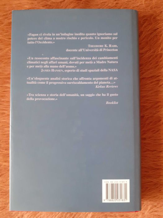 Книга на италиански La rivoluzione del clima
