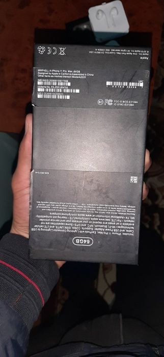 iPhone 11 pro max LL/A Kar dak full