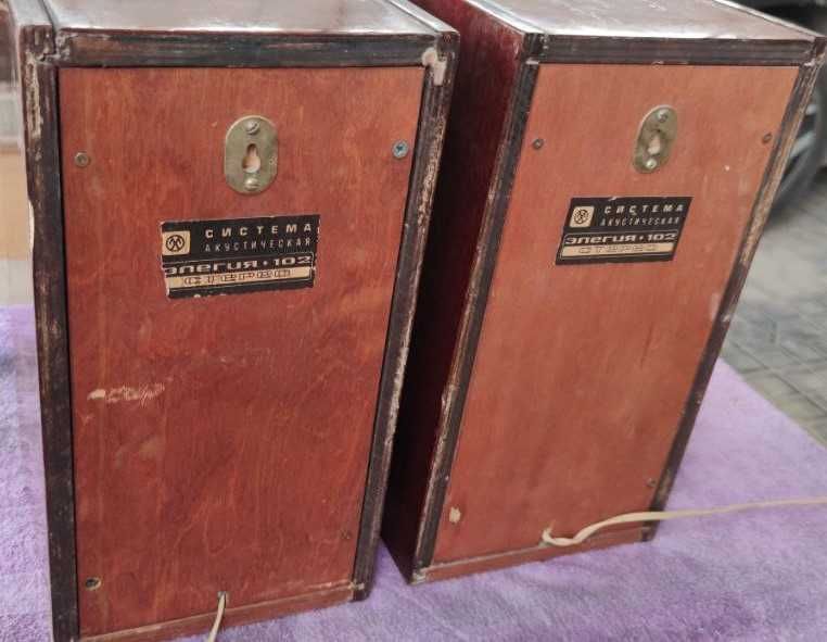 Продам колонки 6 АС-511 «Элегия-102-стерео»