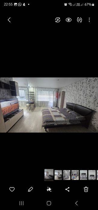 2- х комнатная квартира , посуточно