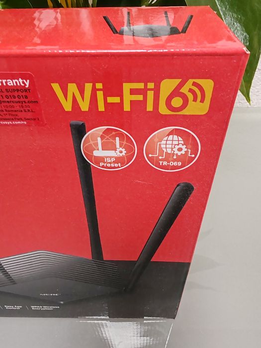 Router Wi-Fi 6 Mercusys MR1500X AX1500