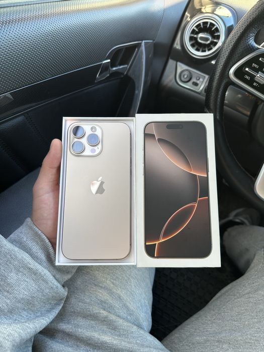 Iphone 16 Pro Max 256 Gb 100% yomks Kar/Dok