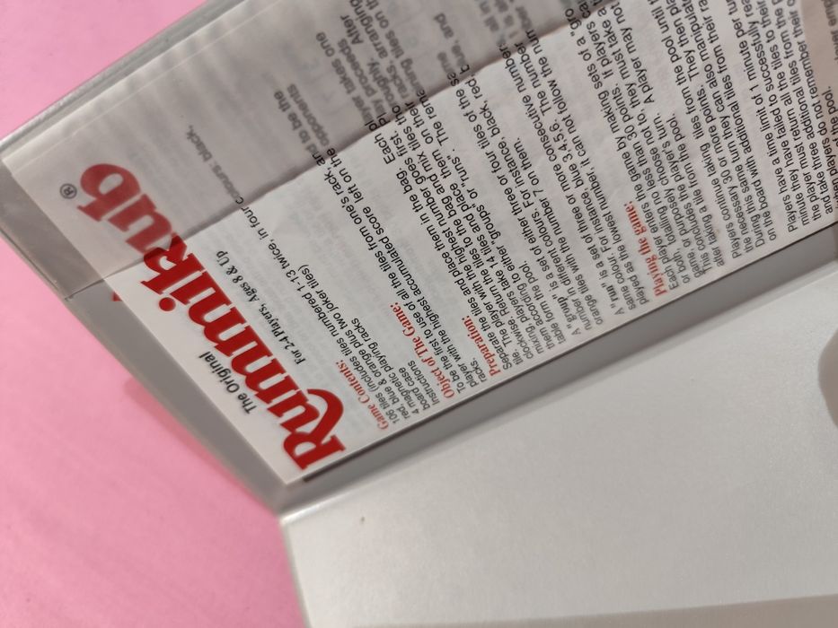 Rummikub original game magnetic remi rummy