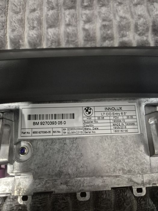 Navigatie BMW 6.5 originala f30,f31,f32,f33,f34