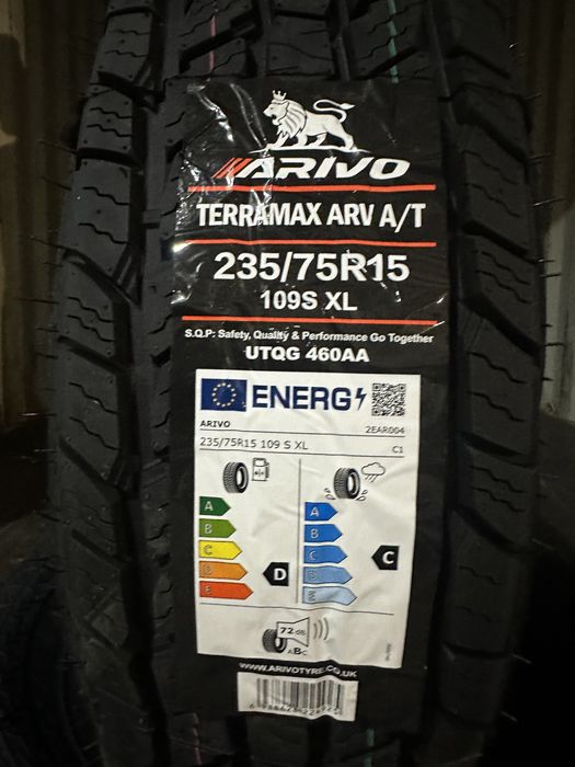 Нови джипови гуми ARIVO TERRAMAX ARV A/T 235/75R15 109S XL НОВ DOT