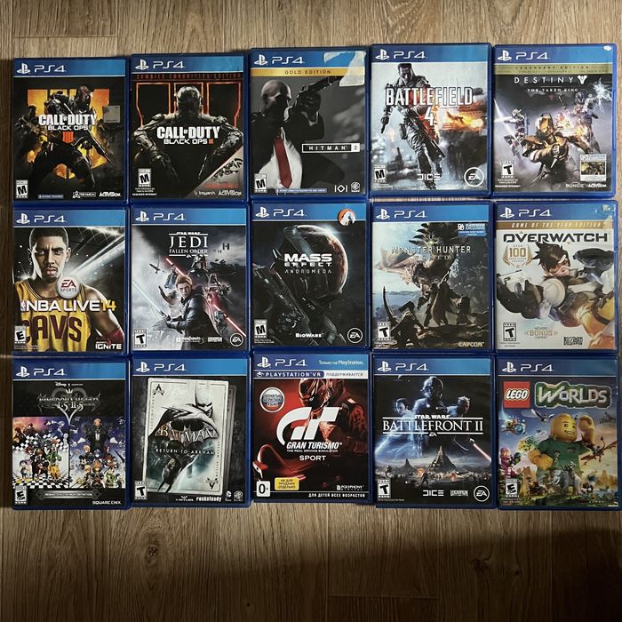 Игры playstation 4  bluray disk